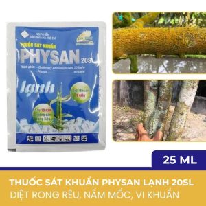 physan phòng trừ nấm bệnh rong rêu mai vàng