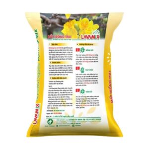 đất trồng mai lavamix trộn sẵn