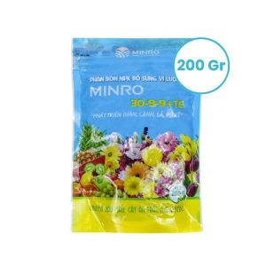 phân bón minro NPK 30-9-9 túi 200gram