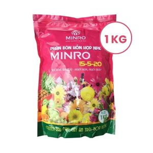 phân bón minro NPK 15-5-20 túi 1kg