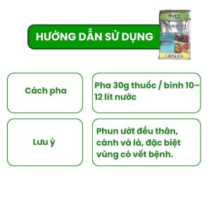hướng dẫn sử dụng thuốc trừ nấm hồng champion