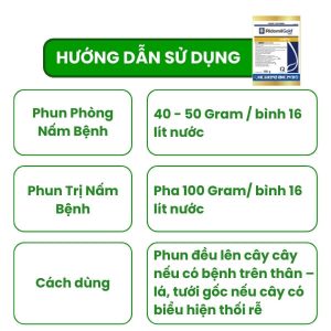 hướng dẫn sử dụng ridomil