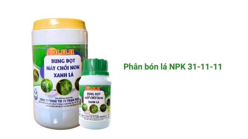 phân bón npk 31-11-11